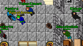 Royal Arrow on screen