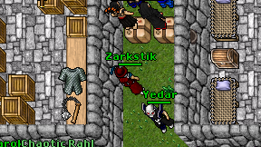 Zarkstik on screen