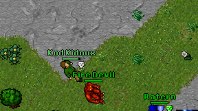 Kod Kidnux on screen