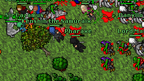 Pharaxe on screen