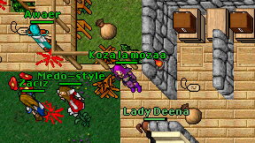 Koza la mozaa on screen