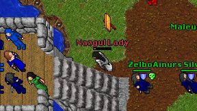 Nazgul Lady on screen
