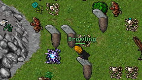 Browling on screen