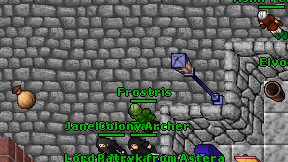 Frostris on screen