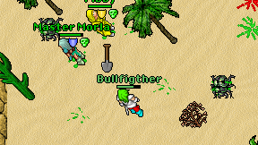 Bullfigther on screen