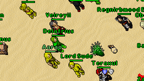 Delatrius on screen