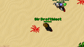 Sir Drafthiest on screen