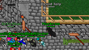 Druid Joly on screen