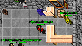 Hydra Rouge on screen