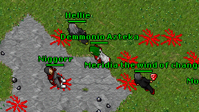 Demmonio Azteka on screen