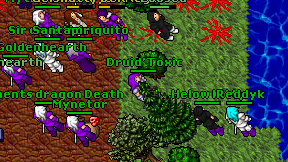 Druid'Toxic on screen