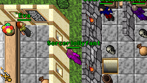 Sorcer lollyfant on screen