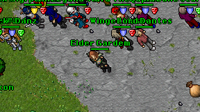 Elder Gardem on screen