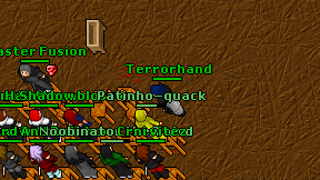 Terrorhand on screen