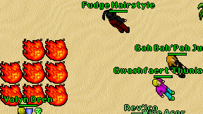 Fudge Hairstyle on screen
