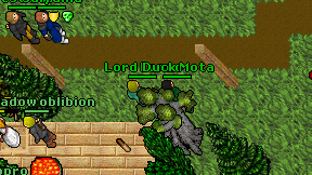 Duck Mota on screen