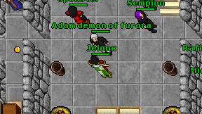Adam demon of furora on screen