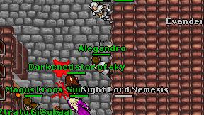 Alegandro on screen