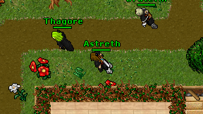 Astreth on screen