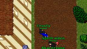 Crusty on screen