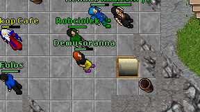 Demusoranna on screen