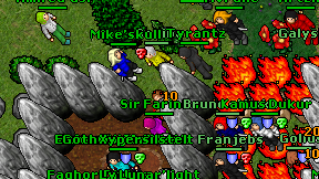 Mike'skull on screen