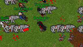 Radymir on screen