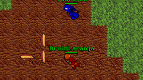 Druid Laranja on screen