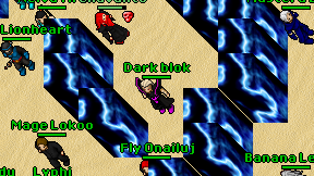 Dark blok on screen