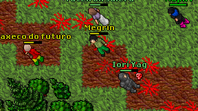 Megrin on screen