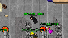 Dragon-skor on screen