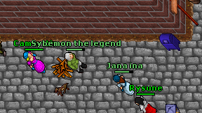 Sybemon the legend on screen