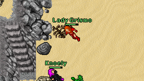 Lady Grismo on screen