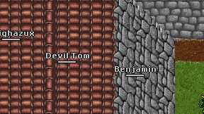 Devil Tom on screen