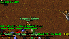 Jaques Rider on screen