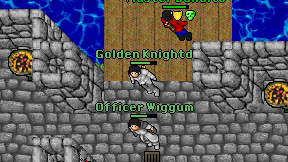 Golden Knightd on screen