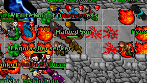 Haloed Sun on screen