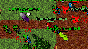 Ognistypaladyn on screen