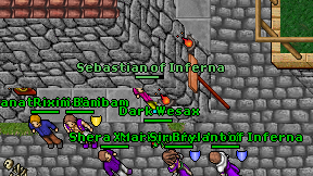 Sebastian of Inferna on screen