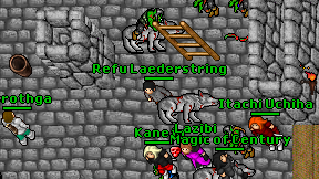 Refu Laederstring on screen