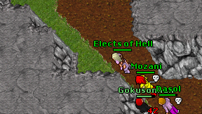 Elects of Hell on screen