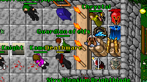 Guardian of elfs on screen