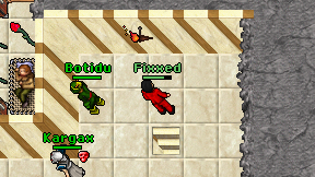 Fixxed on screen