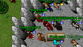 Rakimos on screen
