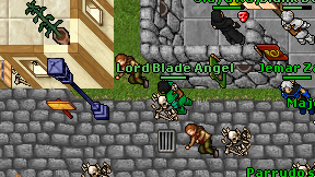 Lord Blade Angel on screen