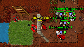 Blac Druid on screen