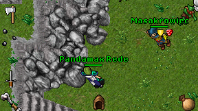 Pandamax Rede on screen