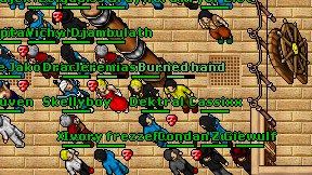 Burned hand on screen