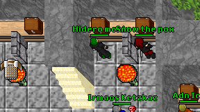 Hidero monk on screen