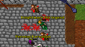 Knightmare the legend on screen